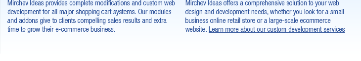 Web development